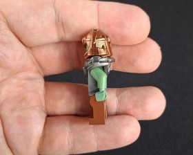 Lego Castle Troll Warrior 5 Minifigure cas375 from 7037 7048 PLEASE READ 
