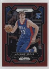 2023-24 Panini Prizm Red Prizm 11/299 Azuolas Tubelis #283 16q5