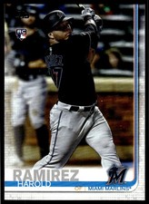 2019 Topps Update Harold Ramirez Rookie Miami Marlins #US38