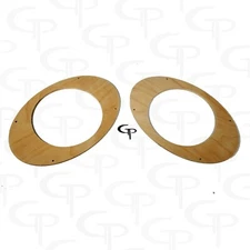 6x9 to 6.5" inch Speaker Ring Adapter: Birch Wood (Pair) GP CAR AUDIO 0.25" thic