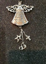 GUARDIAN ANGEL PROTECT MY PASSENGERS GANZ CAR CHARM WITH CHAIN