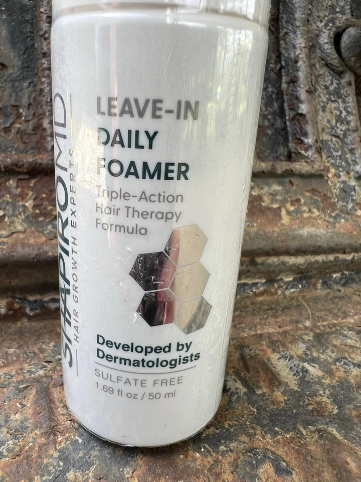 Fórmula capilar triple acción espuma diaria sin enjuague crecimiento del cabello Shapiro MD 1,6 OZ Foto 2 de 4