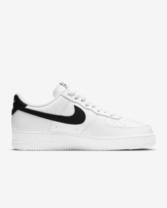 af1 white black tick
