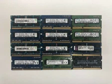 [ BULK LOT OF 40 ] LAPTOP RAM 4GB DDR3 PC3 MICRON, SAMSUNG, HYNIX