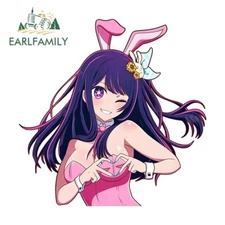 EARLFAMILY 5.1” Oshi no Ko Anime Car Sticker Waterproof Motorcycle laptop Decals