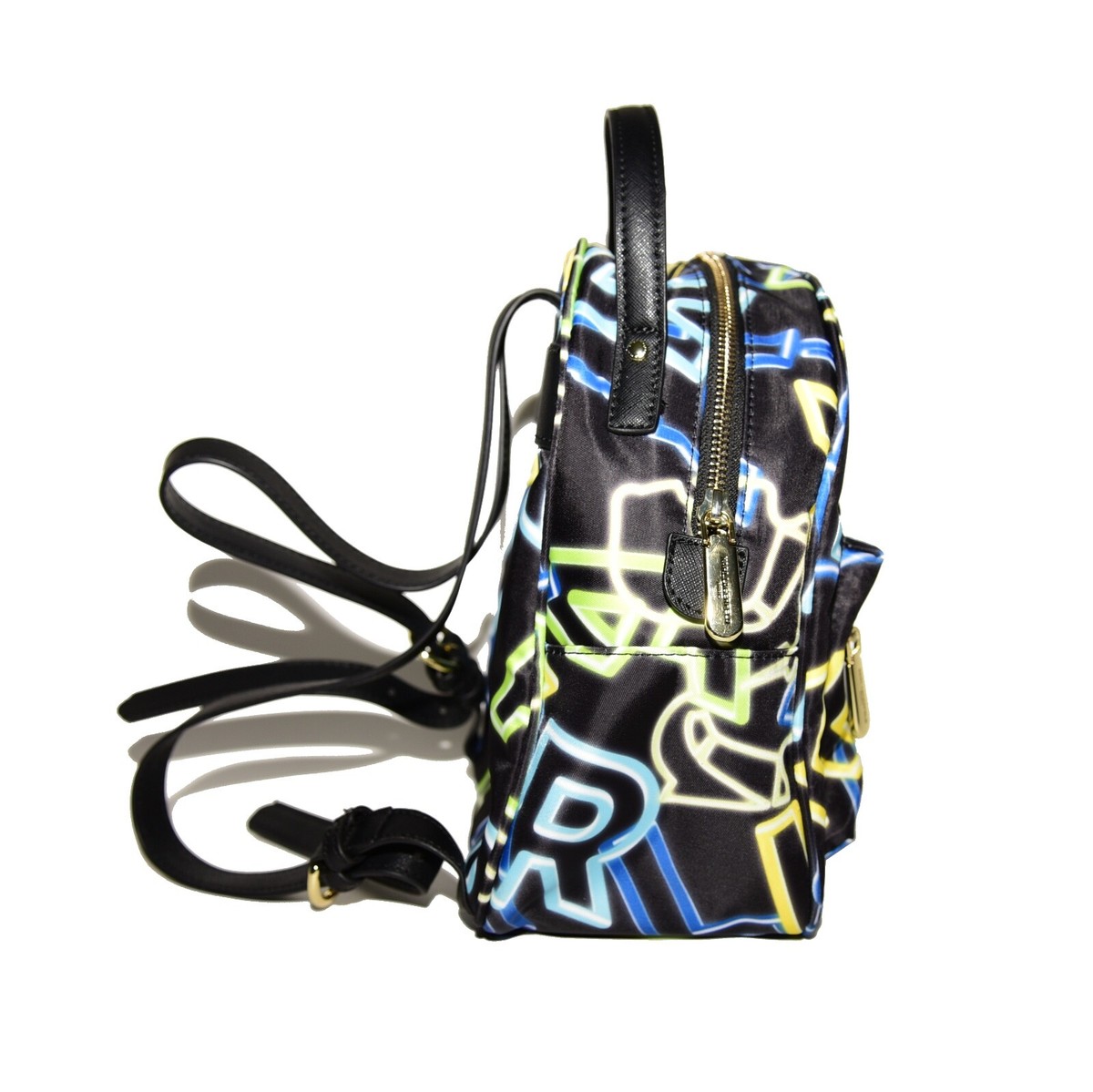 Karl Lagerfeld Paris Amour Neon Graffiti Mini Backpack | eBay display picture 3