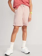 Old Navy Kids Size XXL Plus (18-20) Built-In Flex Straight Twill Jogger Shorts