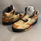 Nike Air Jordan 5 Retro x Supreme Desert Camo Brown 824371 201 US 11,5 OCCASION