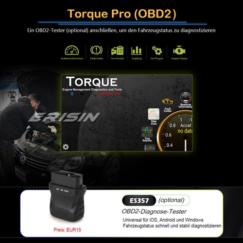 8-Kern Doppel Din DAB+Android 13 Autoradio GPS CarPlay WiFi OBD SWC RDS DVD DSP - Bild 17 von 21