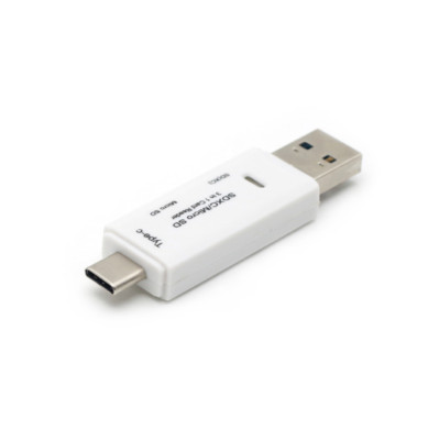 USB3.0 High Speed Memory Card Reader Type-C TF/SD Card Mobile Phone Card Reader