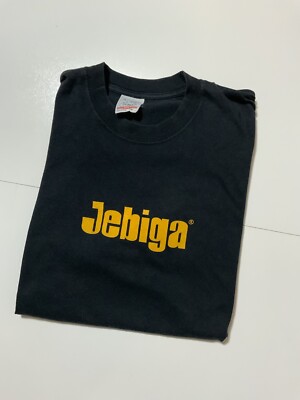 Vintage 2000 Y2K Screen Stars Jebiga F**k It Slovenian Movie Black T-Shirt Sz. M