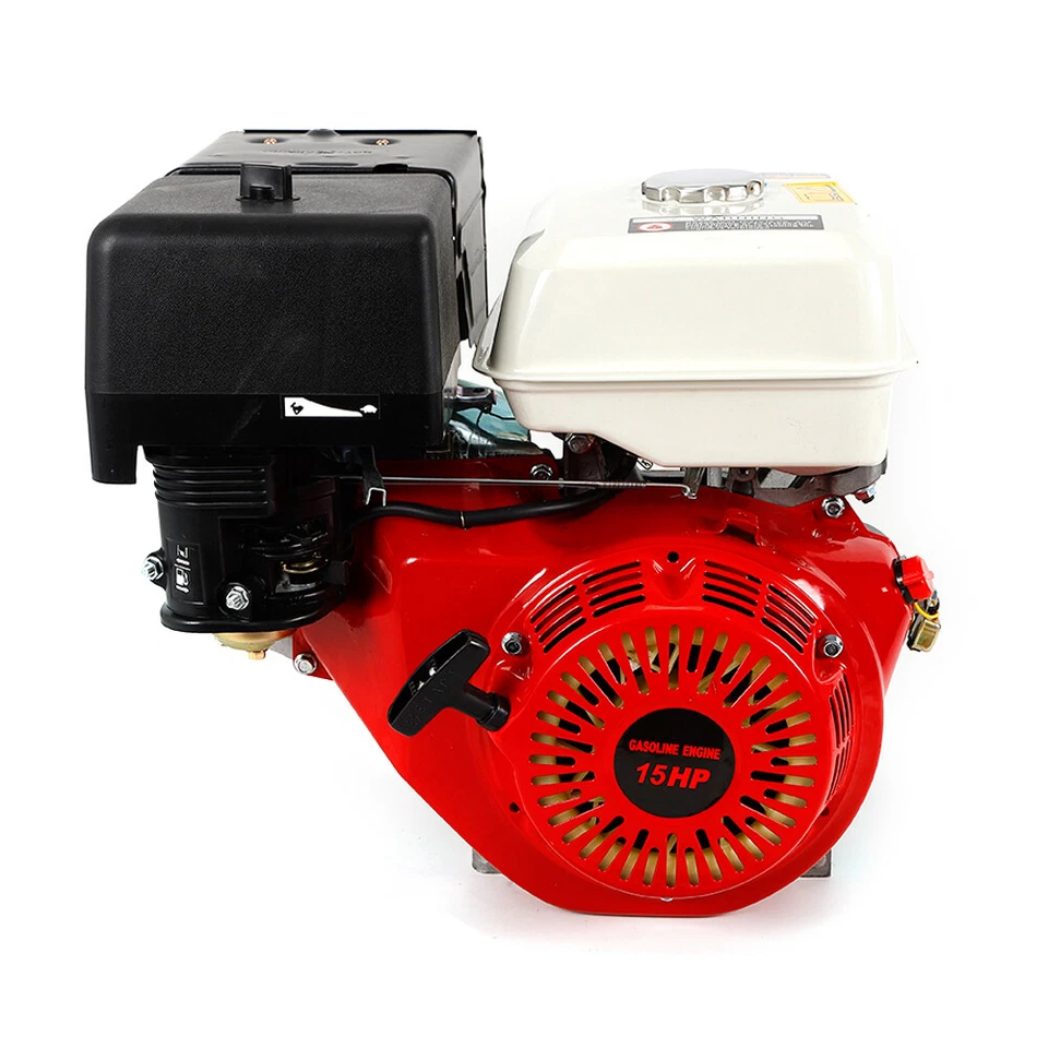 420CC 4 Stroke 15HP Petrol Engine  Engine OHV oline Motor Red/Black - Image 2 of 4