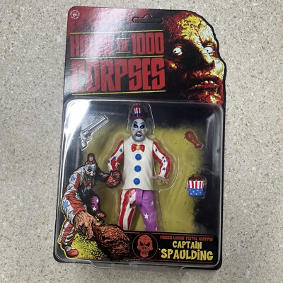 Action Figure Captain Spaulding 12,7 Cm - Trick Or Treat Studios - House Of 1000 Corpses - Collezionabile Con Accessori