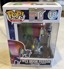 Funko POP! Ad Icons Vinyl Figure - MTV MOON PERSON #18 w/protector