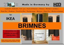 Penna a vernice, matita colorata per IKEA BRIMNES rosso