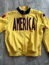 Chaqueta polar Club America grande con cremallera completa para hombre. Kappa Raro Kappa