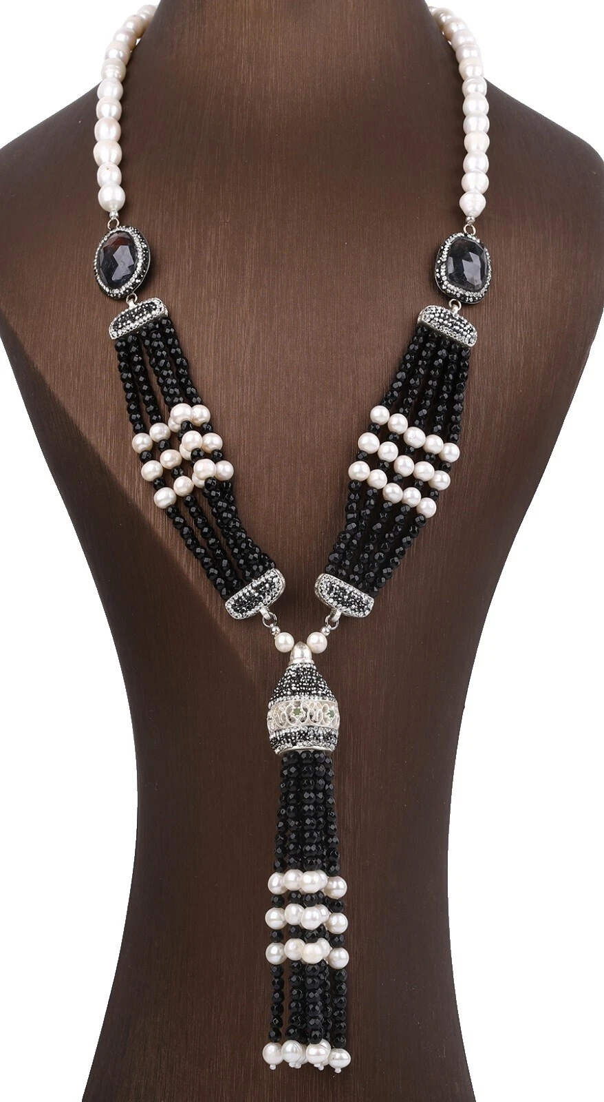 Black Onyx Fashion Necklaces