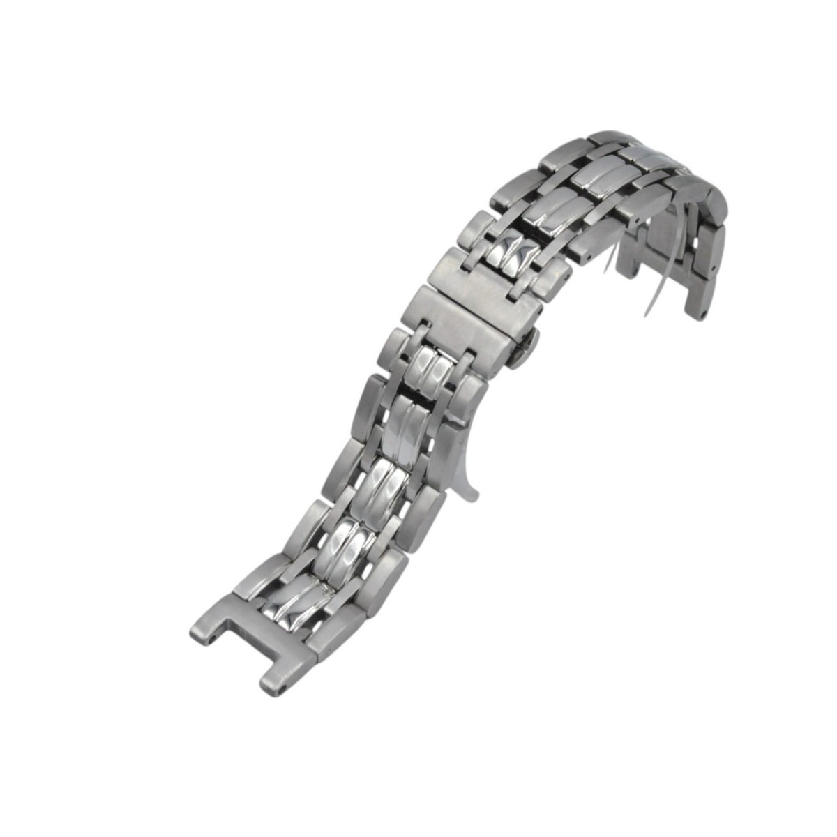 22mm Silver Color Stainless Steel Watch Bracelet For Guess