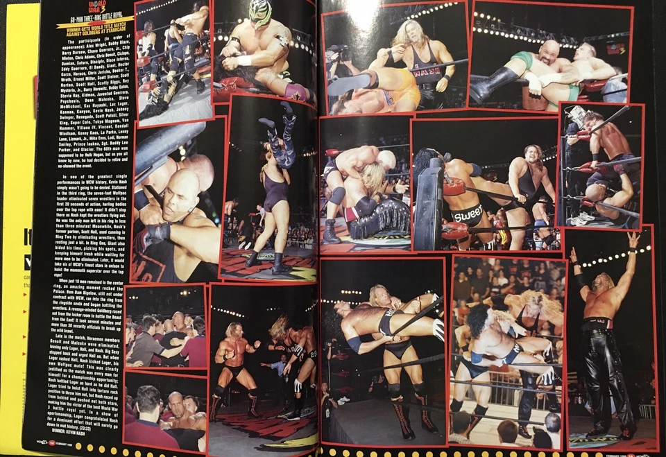 Hulk Hogan WCW/NWO Magazine Issue #47 Cover 1998 Wrestling Good Condition Foto 4 de 4