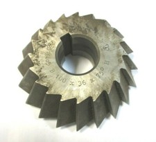 PWS  Winkelstirnfr&auml;ser HSS &Oslash;100 x 36 x 27 mm 75&deg; A6247