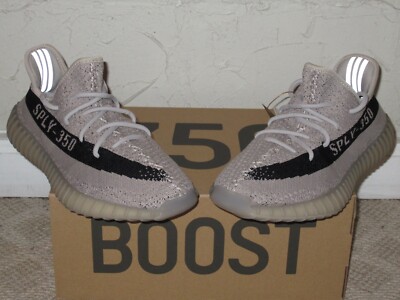 adidas Yeezy Boost 350 V2 Slate Core Black Men's Size 8 NEW