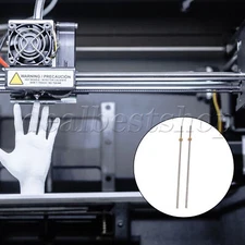 2 x Lead Screw with T8 Brass Nut for 3D Printer Machine Z Axis 2mm 450mm