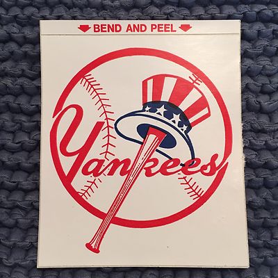 Adesivo Bagagli Vintage New York Yankees – Etichetta Decalcomania Da Viaggio USA