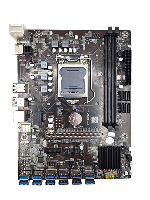 Mainboard B250C Mining 12 Slot PCI-E USB3.0 LGA1151 DDR4 SATA 3.0