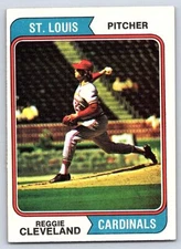 Reggie Cleveland  1974 Topps  #175 - Please see pics for cond.