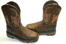 Justin WK2112  Work Boot 9.5 EE Commander-X5 Waterproof Steel Toe Met-Guard 