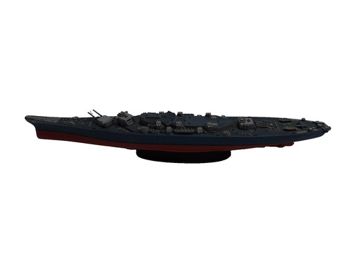 Gearbox Collectibles Model Ship 15" U.S.S. MISSOURI BB-63 1945(MISSING PARTS)