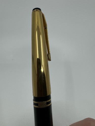 Vintage Stratford Fountain Pen Black & Gold /w Iridium Tipped Nib - Picture 5 of 12