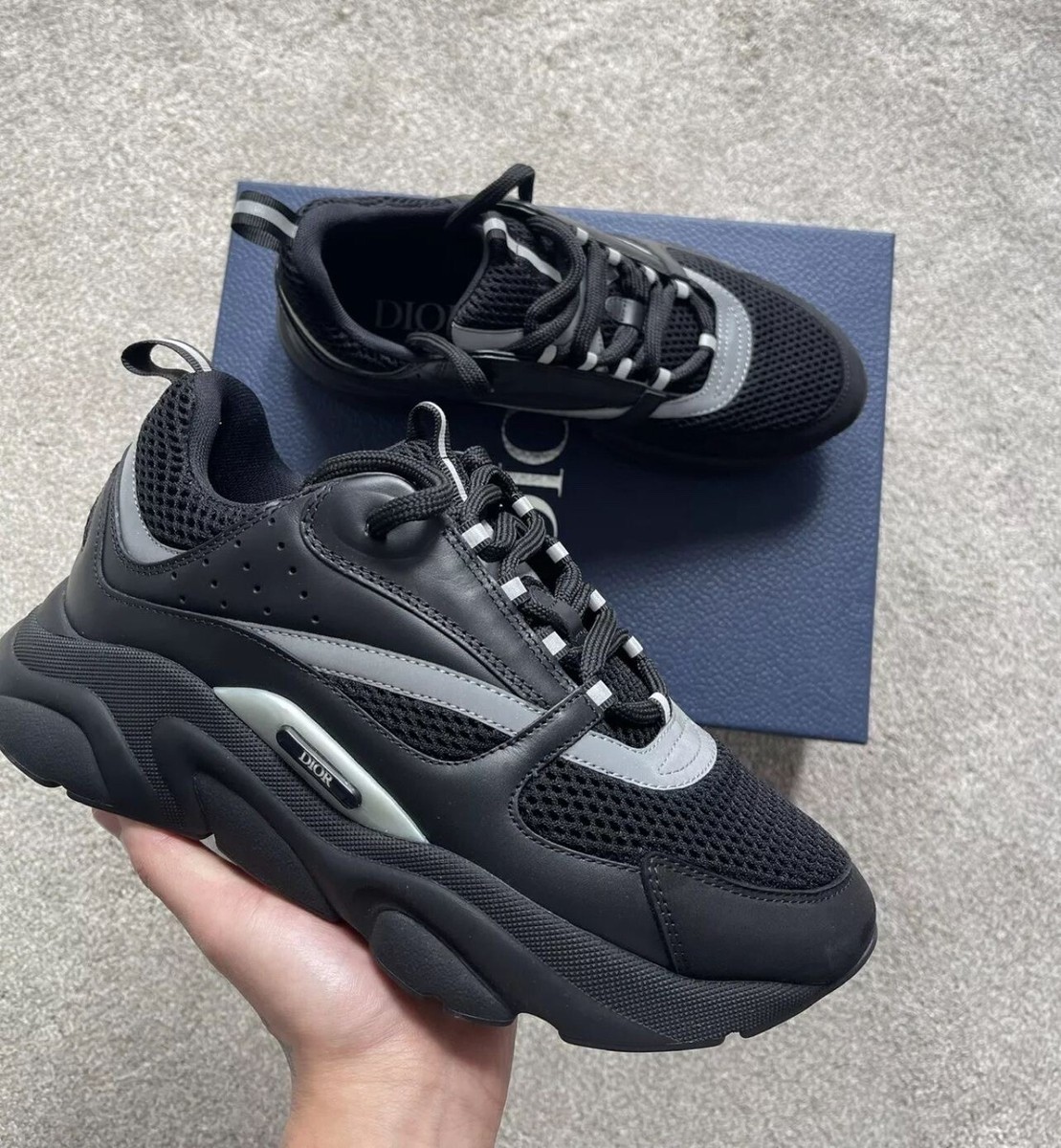 Size Dior B22 Black Reflective UK