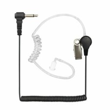 3.5mm Listen Only Acoustic Tube Police Headset Earpiece for Speaker Mic