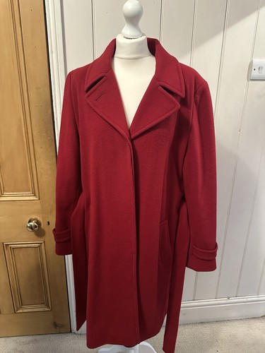 Ladies Jaeger Wool Coat. Size 16 - Picture 1 of 10