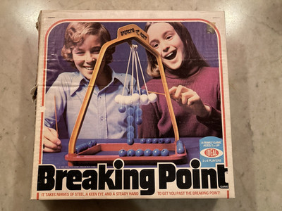 Board Game Ideal Breaking Point Original Box Vintage Collectible 1976