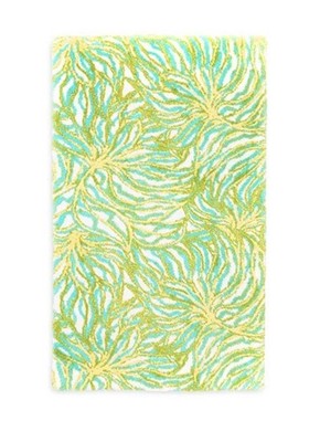 Abyss & Habidecor Collector Series Majorque Bath Rug 23'' x 39''  Green NWT $595