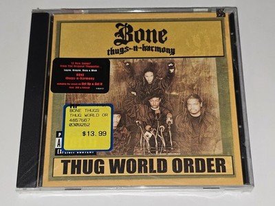 BONE THUGS N HARMONY SEALED THUG WORLD ORDER RUTHLESS RECORDS 02' HIPHOP GANGSTA