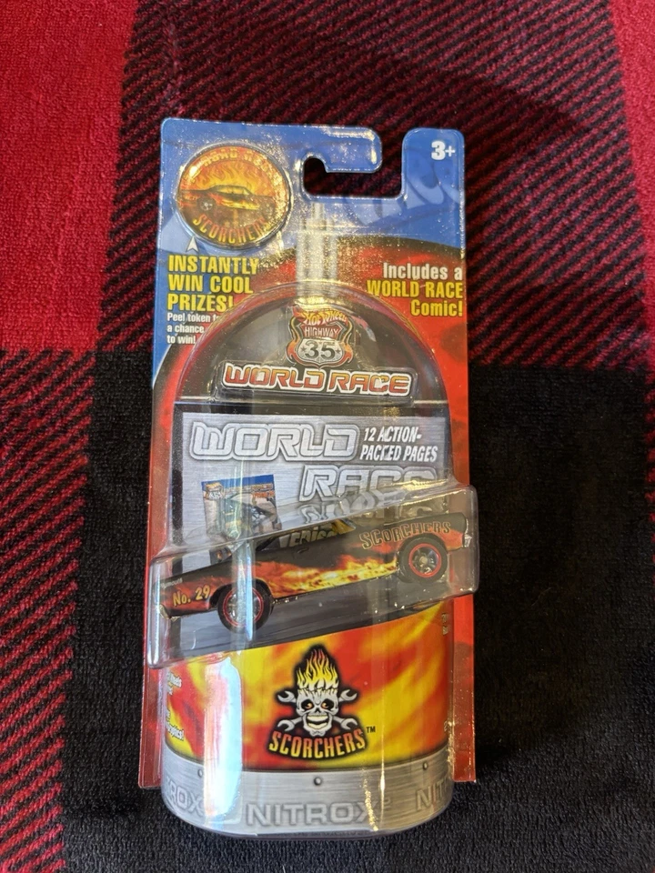 2002 Hot Wheels Highway 35 World Race Scorchers "70 Plymouth Road Runner” 29/35