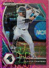 2021 Panini Prizm Draft Picks - Parker Chavers #PDP196 - Red Prizm (RC)