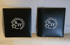 Makers Mark Whiskey Ambassador 2019 Set of 2 Stained Glass Ornament/Coaster