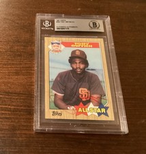 1987 Topps #599 Tony Gwynn All Star Signed Auto BAS Auth