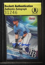 BAS 2017 Bowman's Best Top Prospects Brendan McKay Beckett Auth Sticker Auto ur8