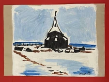 Vincent van Gogh Drawing on paper (Handmade) signed and stamped