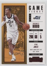2017-18 Panini Contenders Game Ticket Rodney Hood #16 0c6