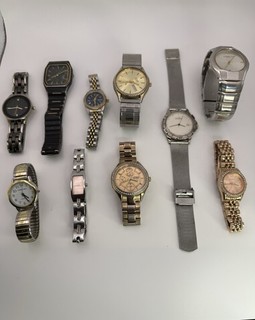 Vintage Dream lot Seiko Citizen Eco Drive Skagen Kenneth Cole DKNY All Working