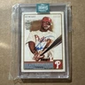 2024 Topps Archive Ryan Howard #65 Auto /14 Allen Ginter On Card Phillies