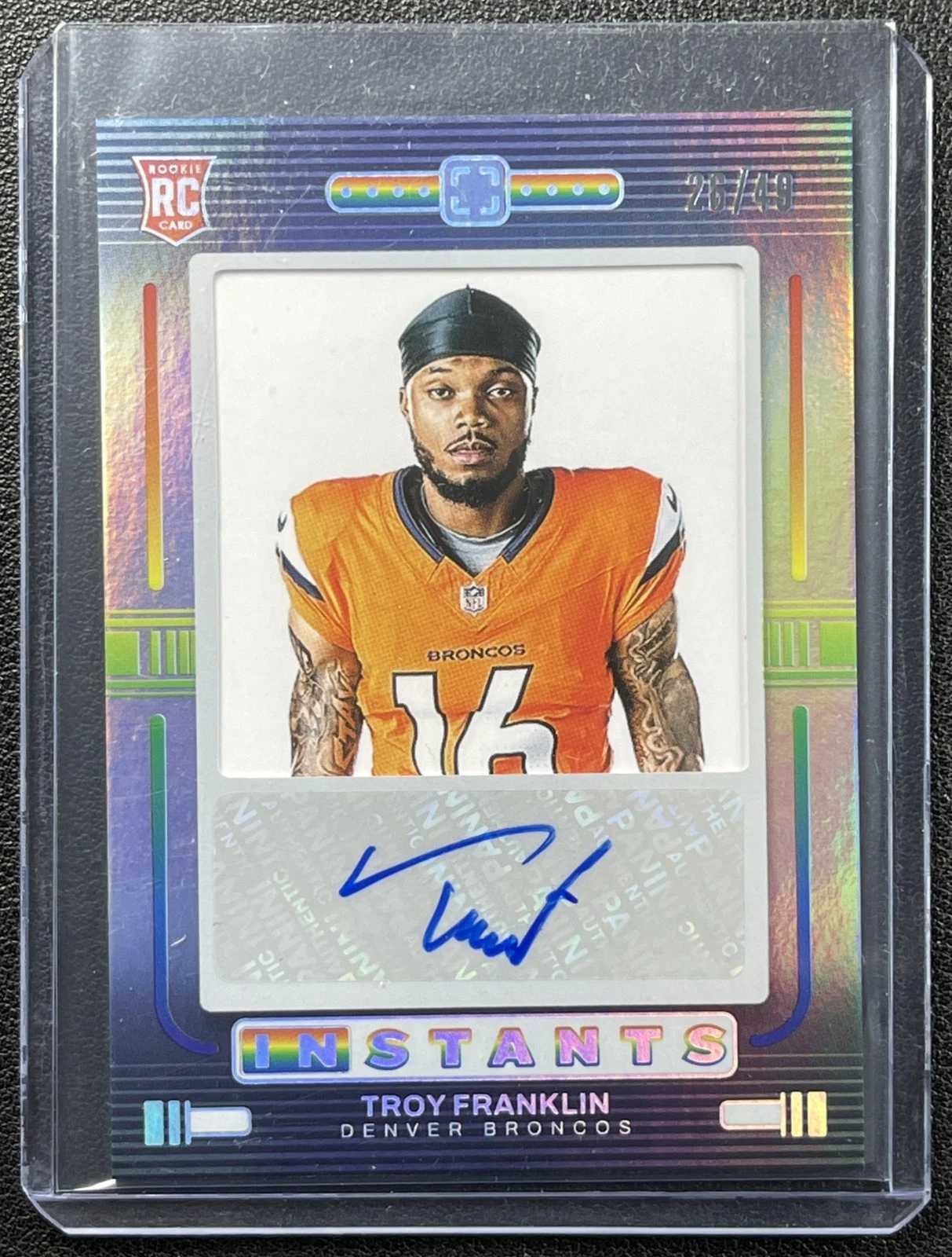 Keon Coleman Panini Photogenic Rookie Introductions #11 Silver