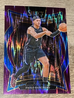 E1380 /249 2024-25 Panini Select - Concourse Paolo Banchero #35 Purple Flash