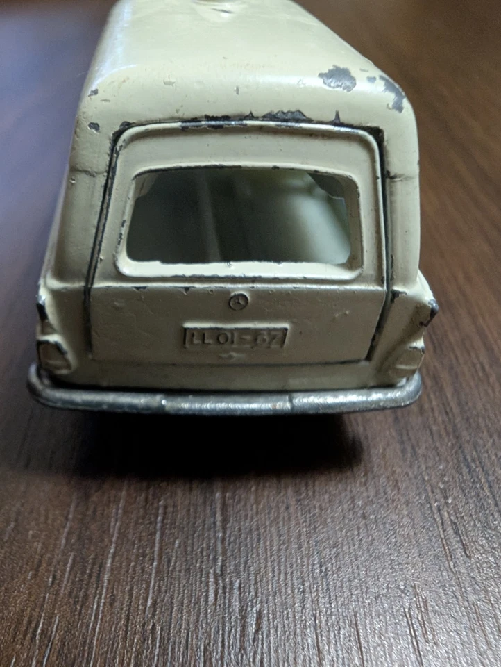 "Coche de 2,75"" vintage 1966 Matchbox Lesney #3 Mercedes Benz Binz ambulancia Inglaterra" Foto 4 de 4